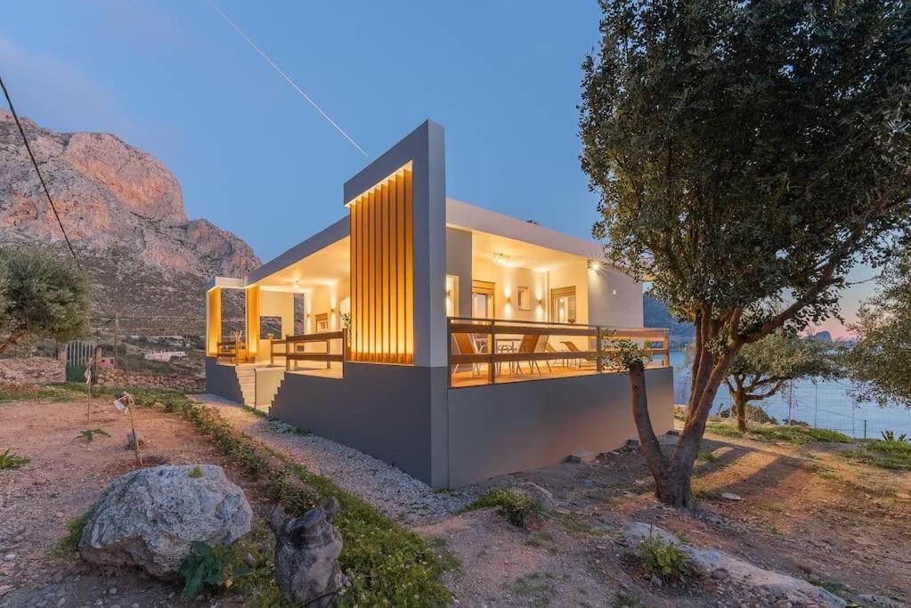 Ferienwohnung Sunset Dreams Spyros Skaliá Exterior foto